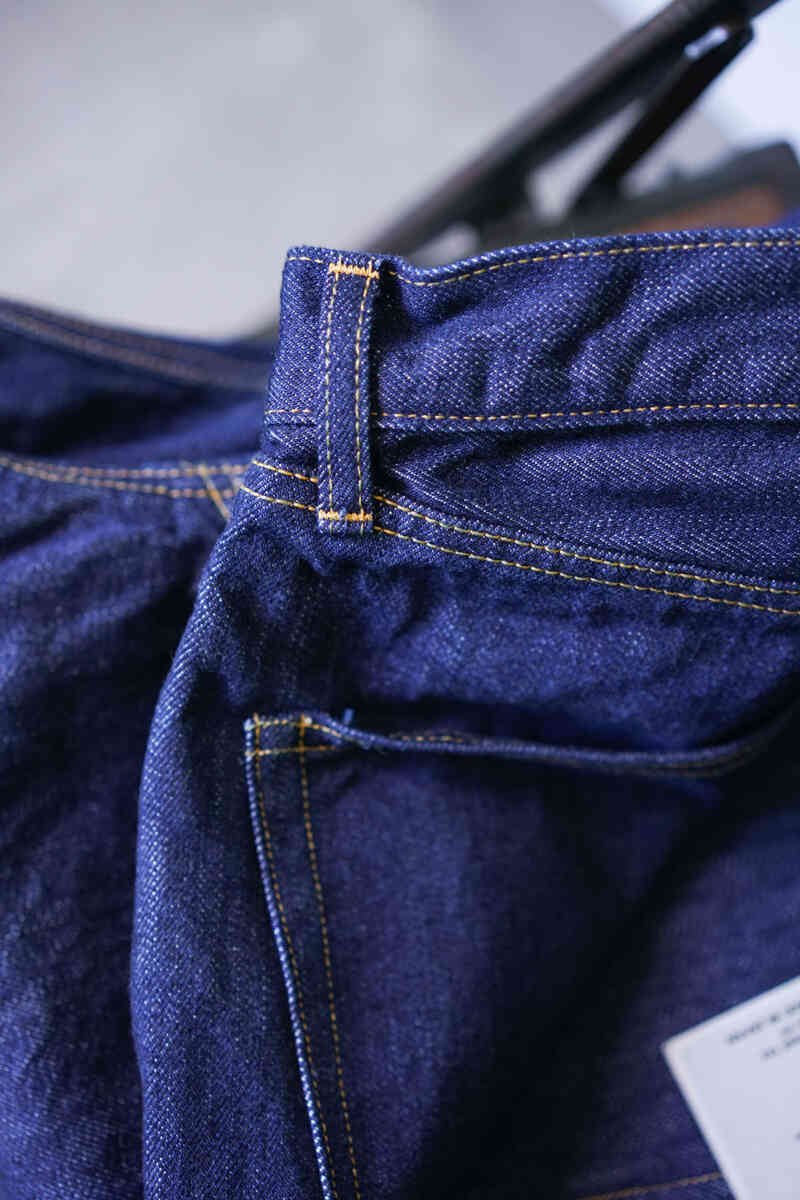 Straight 5 Pocket Pants [CIOTA]バックポケットシングルステッチ