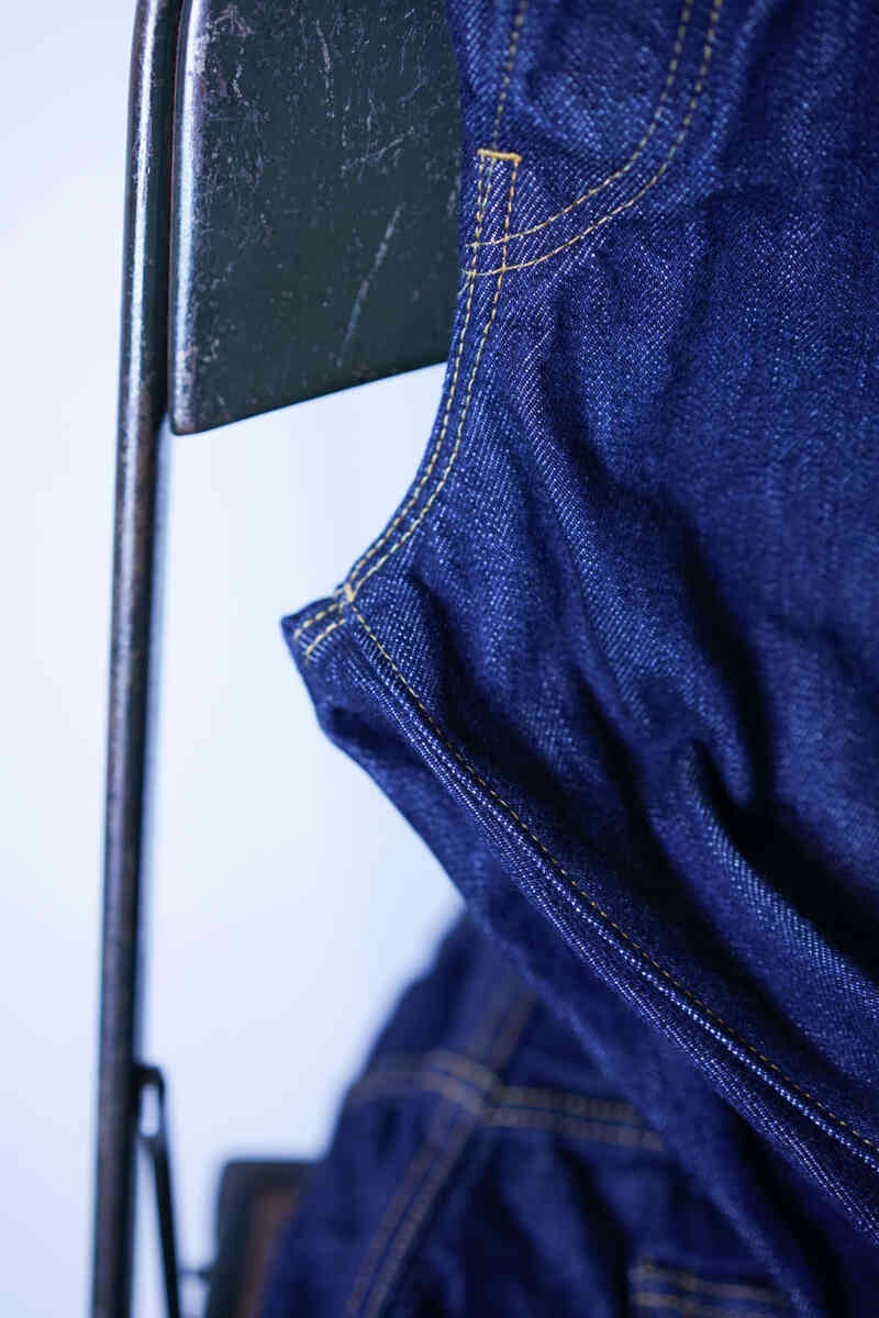 Straight 5 Pocket Pants [CIOTA]インシームシングルステッチ