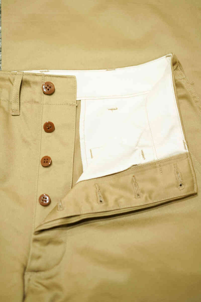 WestPoint Chino Cloth Pants (45khaki) [CIOTA]ボタンフライ