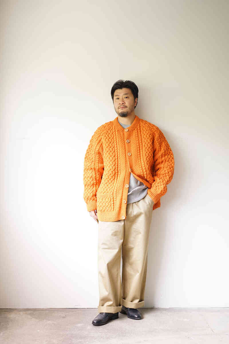 WestPoint Chino Cloth Pants (45khaki) [CIOTA]スタイリングイメージアウトドアミックス