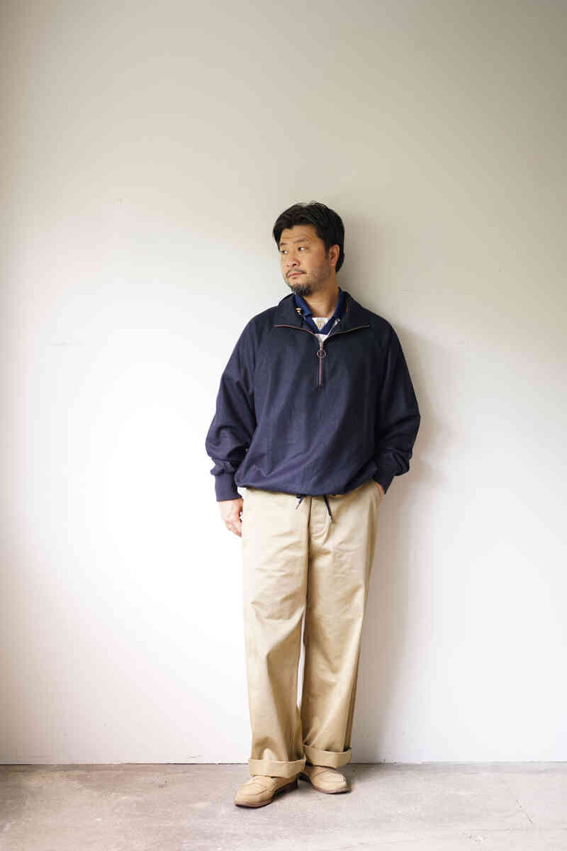 WestPoint Chino Cloth Pants (45khaki) [CIOTA]スタイリングイメージスポーツミックス