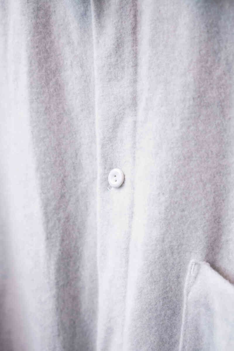 lambs wool sports jacket "shirts type H " [SOWBOW]オリジナルの有田焼陶器ボタン