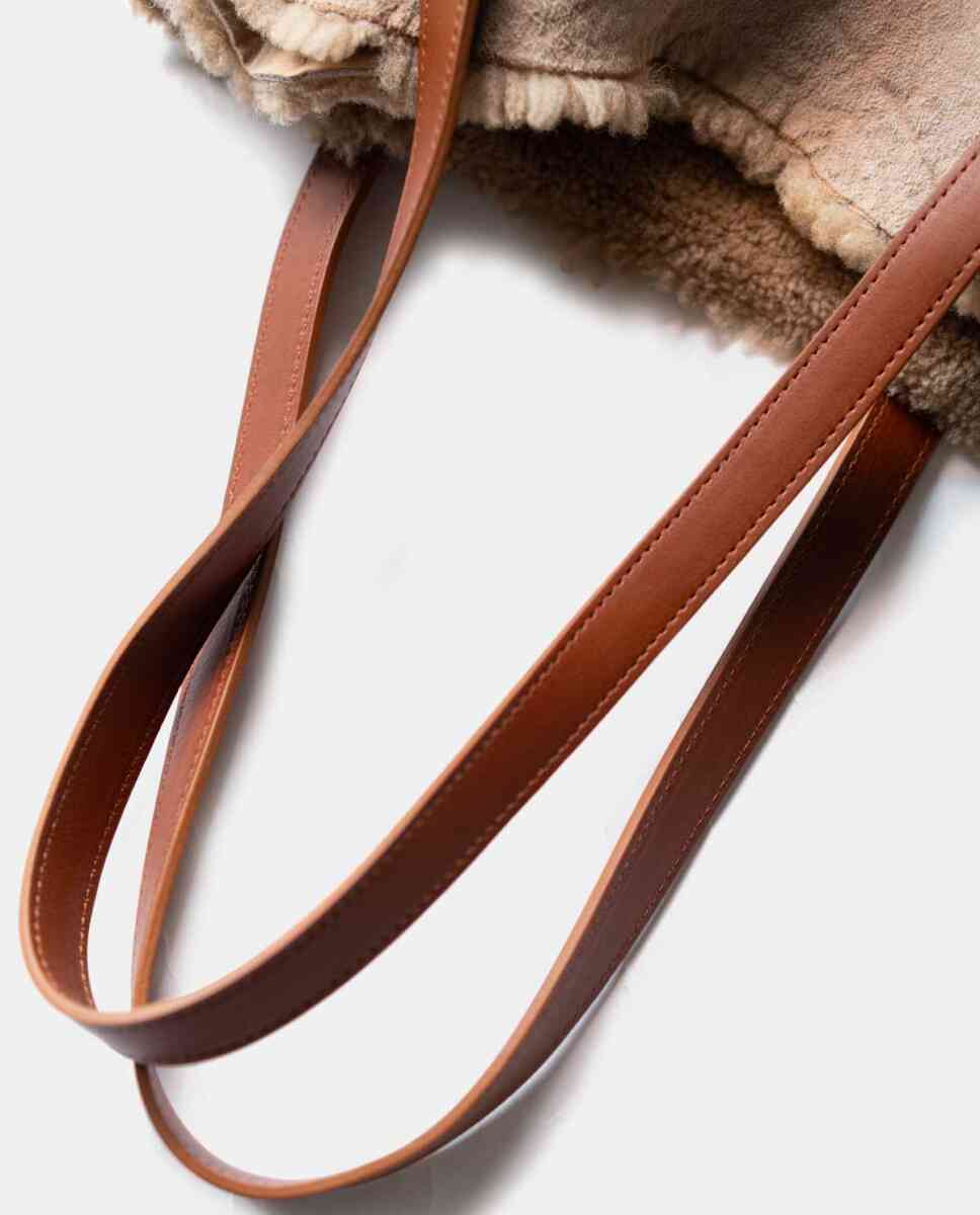 PRIMITIVE TOTE BAG -MOUTON- [HAAL leather goods]ハンドル
