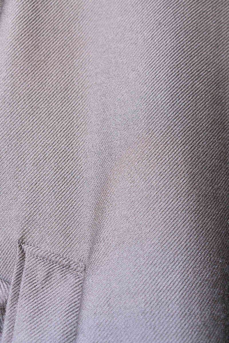 BAL COLLAR COAT ‐Silk Wool loose twill‐ [SEVEN BY SEVEN]オリーブドラブ