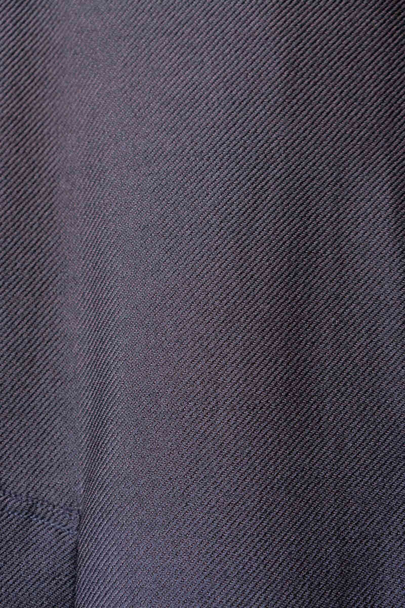 BAL COLLAR COAT ‐Silk Wool loose twill‐ [SEVEN BY SEVEN]ダークブラウン