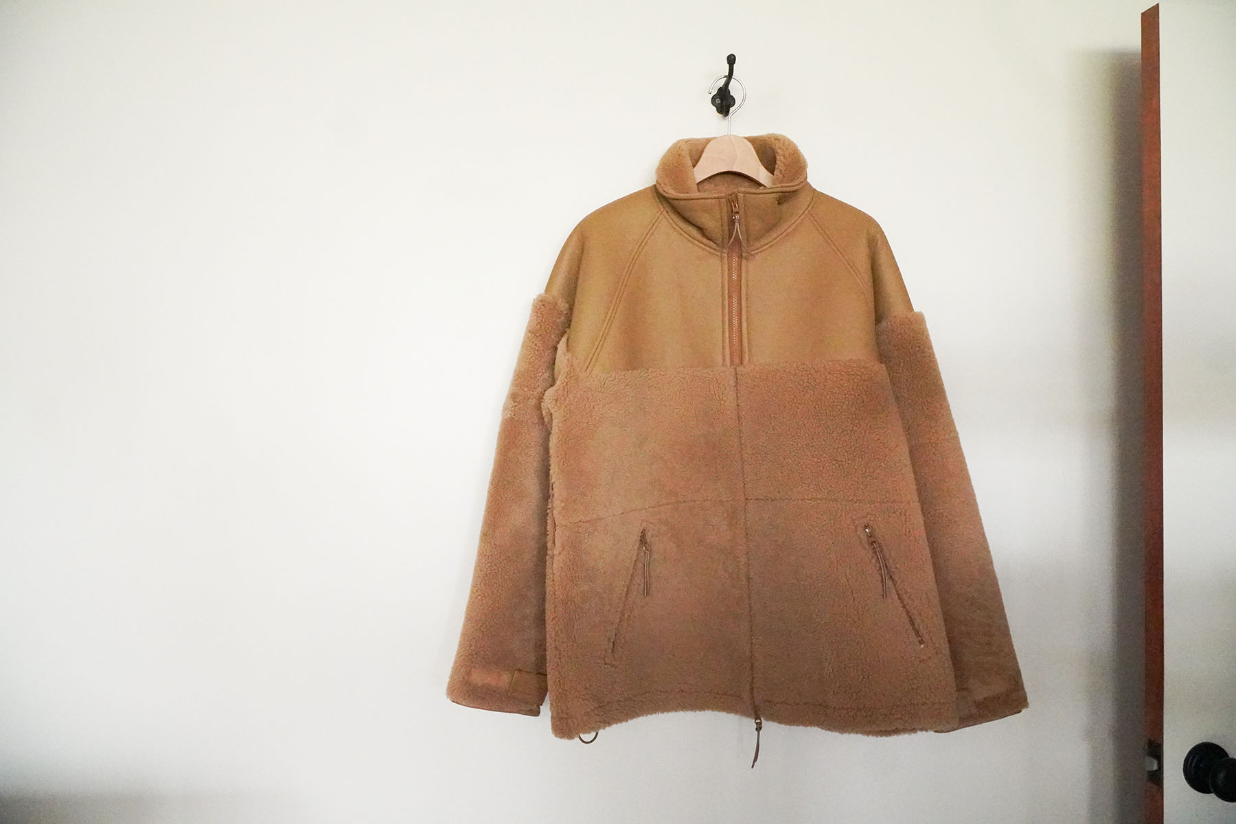Generation 2 / Level 3 MOUTON JACKET [SEVEN BY SEVEN] CAMEL