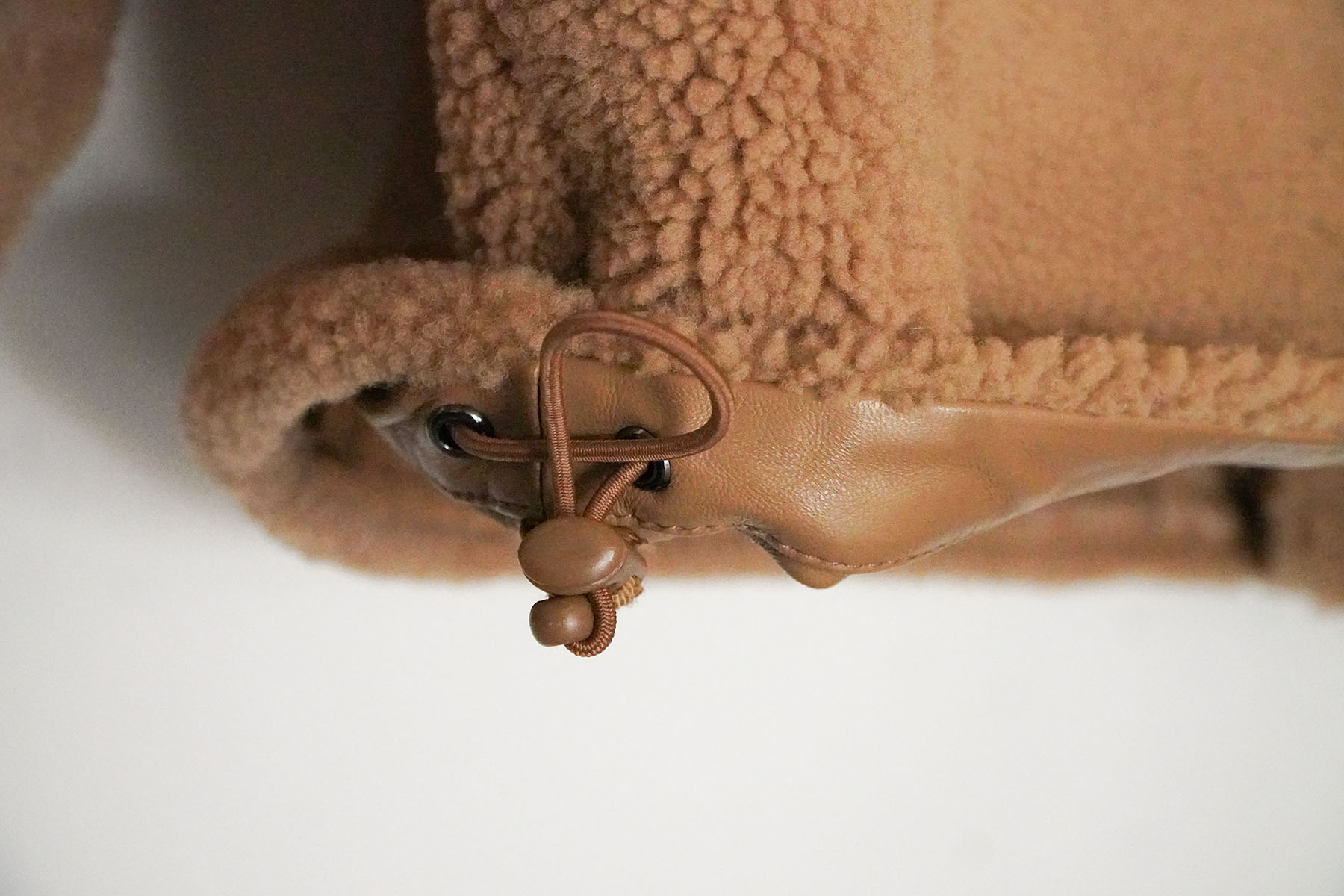 Generation 2 / Level 3 MOUTON JACKET [SEVEN BY SEVEN]裾のドローストリングコード