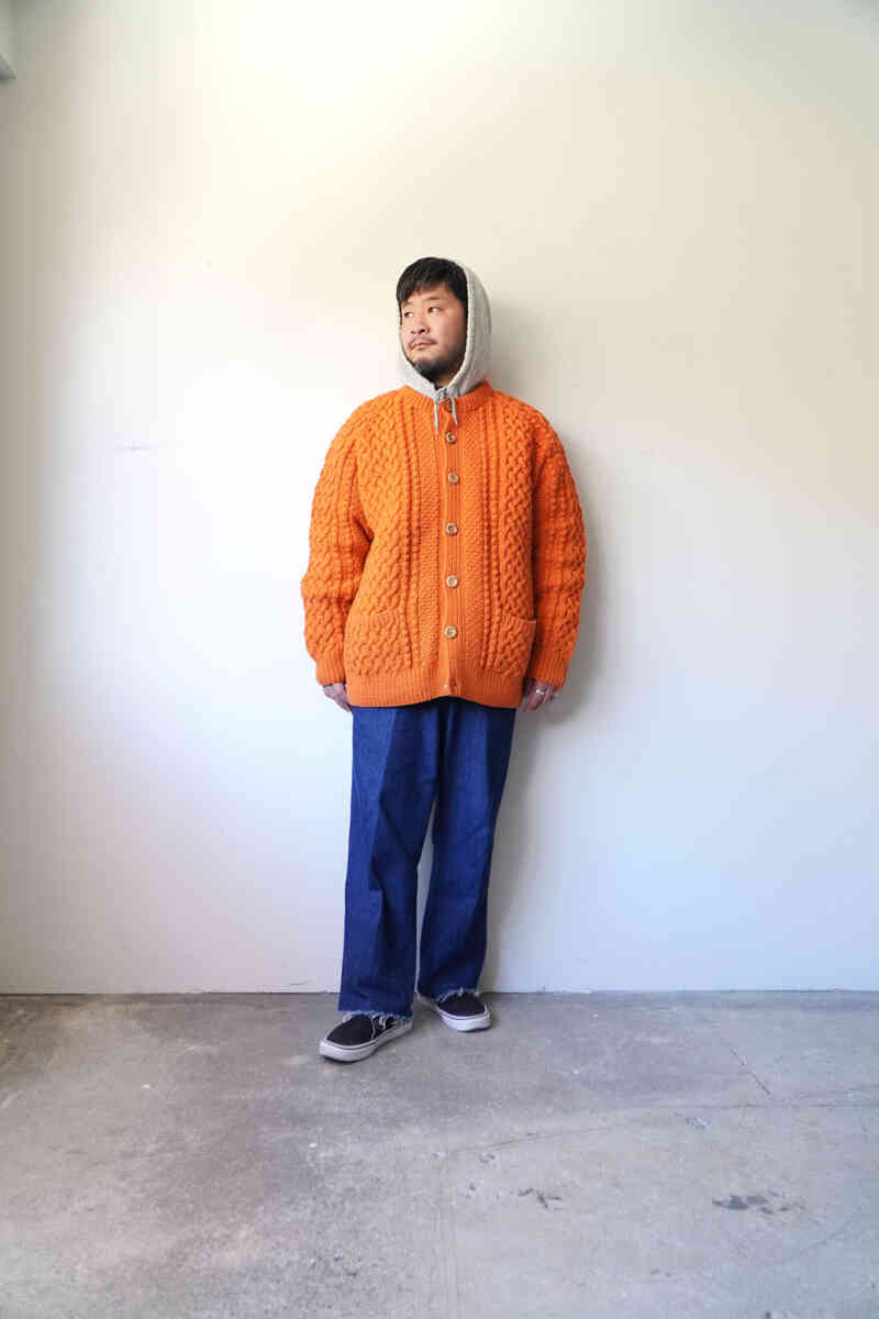 H.ORANGE 4A cardigan [STRATHTAY by INVERALLAN]カジュアルスタイル