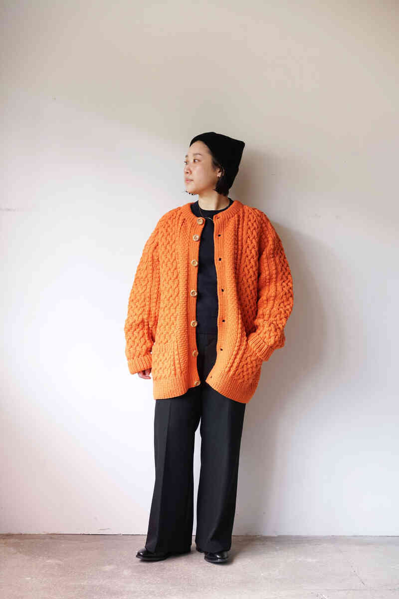 H.ORANGE 4A cardigan [STRATHTAY by INVERALLAN]レディーススタイリング